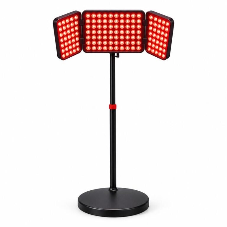 Red-Glow Three-Panel LED Work Light-3