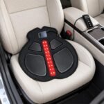 Red light therapy cushion in modern car-5