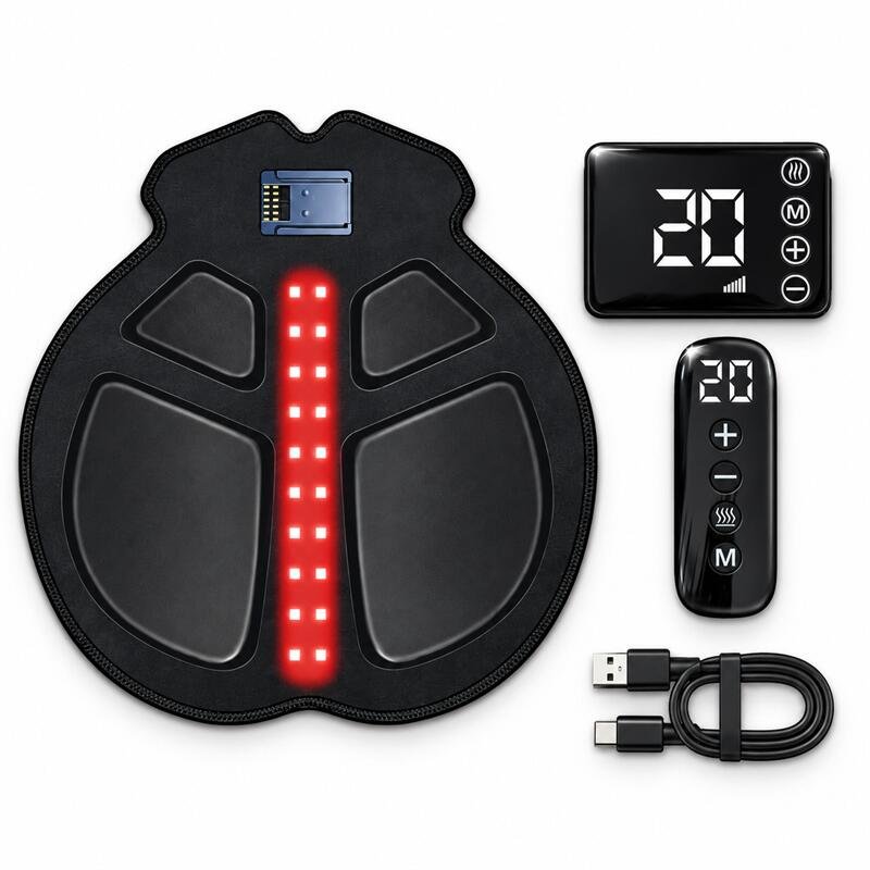 Red light therapy seat cushion set-1