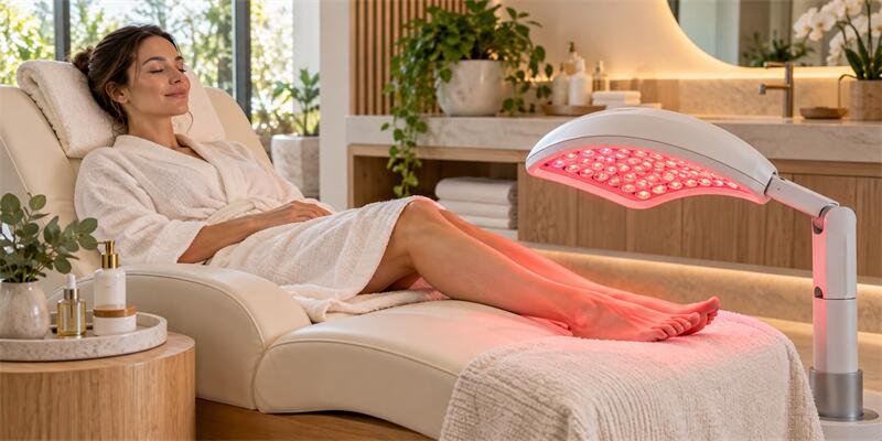 Wellness spa offering comprehensive light therapy treatments