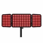Three-panel red LED lamp, 140 lights-12