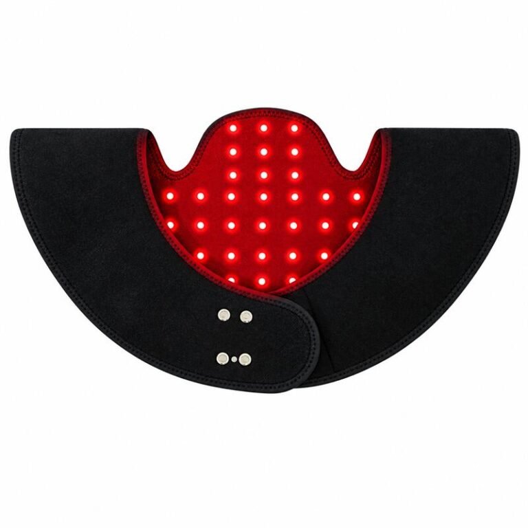 Top-down illuminated LED neck and shoulder wrap-2